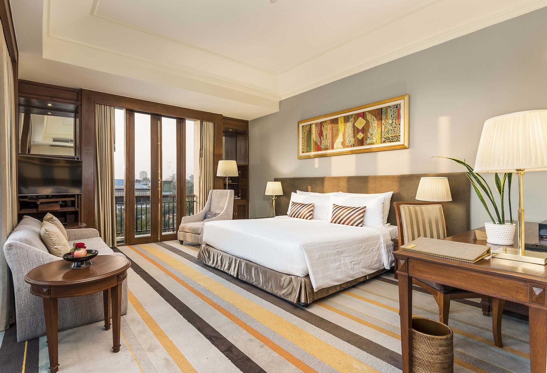 Chatrium Hotel Royal Lake Yangon Premier Deluxe Room Pagoda View