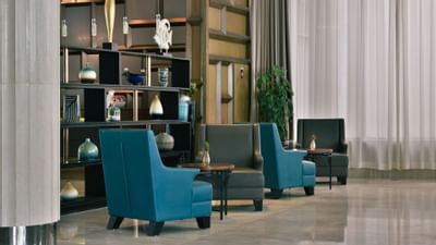 Lobby bar at Fleuve Congo Hotel Hotel in Kinshasa