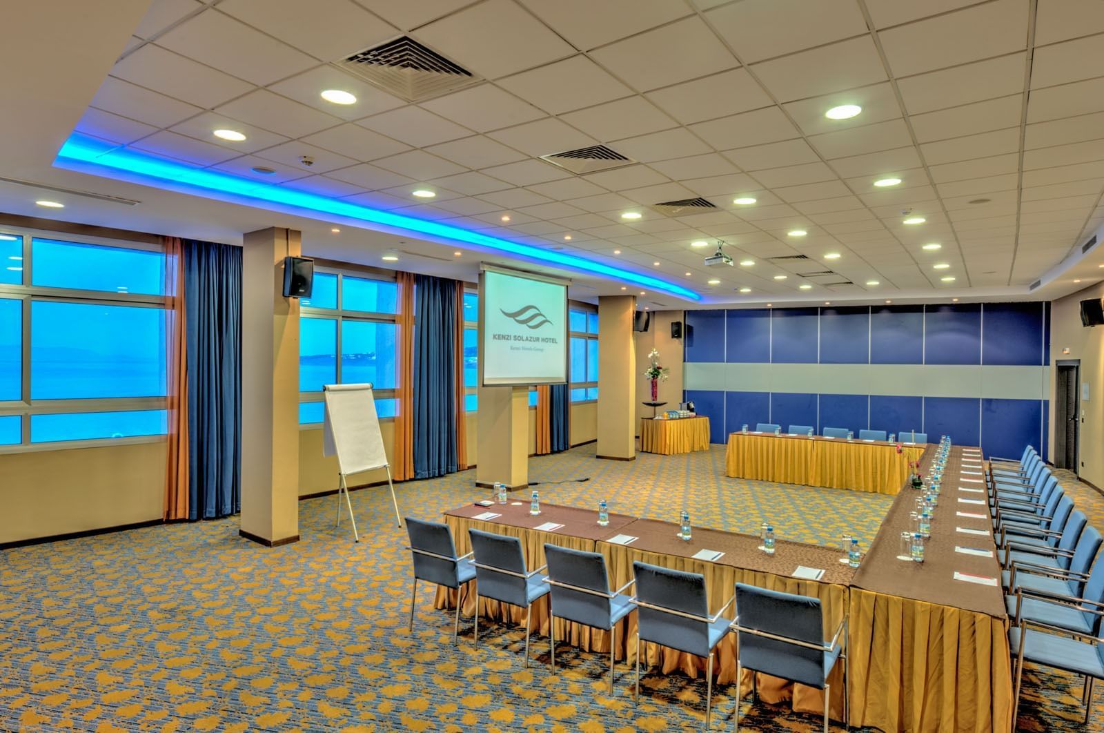Meeting room at Kenzi Solazur Hotel in Tangier, Morocco