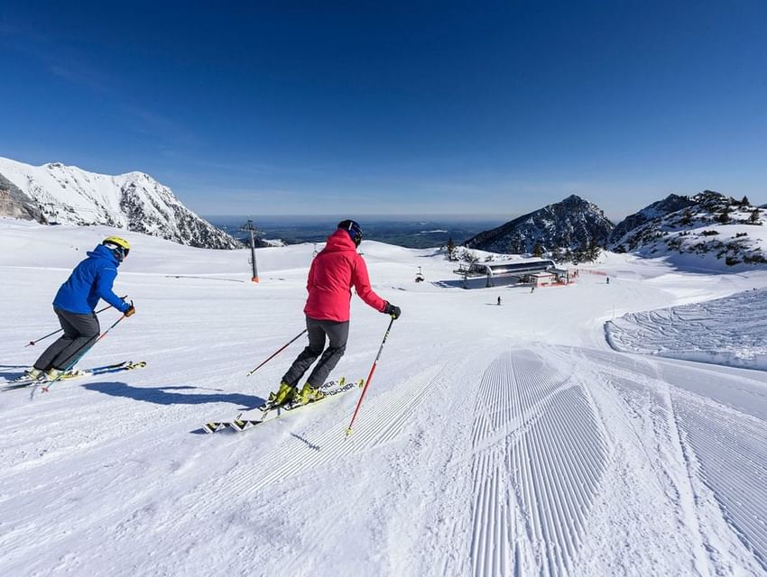 Skifahren im Tannheimer Tal