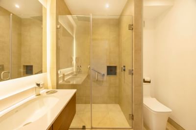 Bathroom with shower