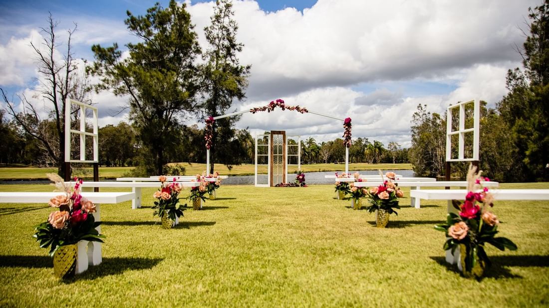 Open air chapel at Mercure Gold Coast Resort