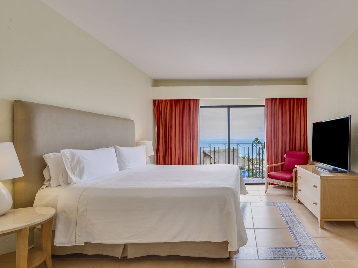 Interior of Villa Master Suite bedroom at FA Hotels & Resorts