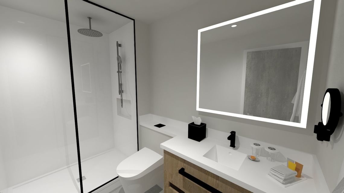 Signature Suite with Balcony and City View Sandman Signature Glasgow