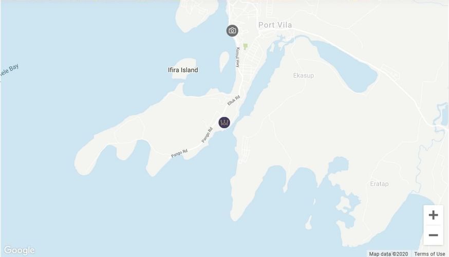Map Location Warwick Le Lagon Vanuatu