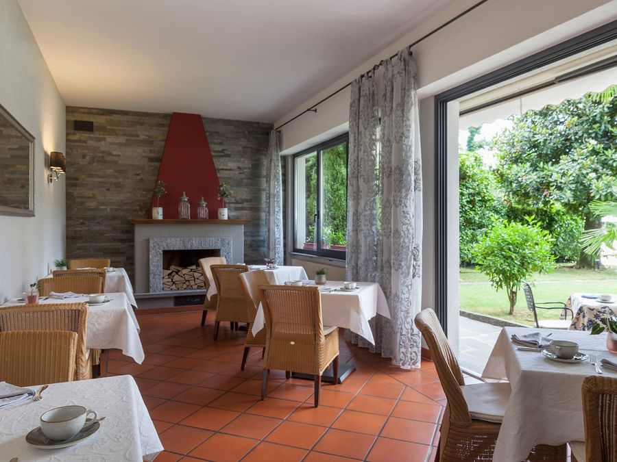 Interior of a dining area at Boutique-Hotel Remorino