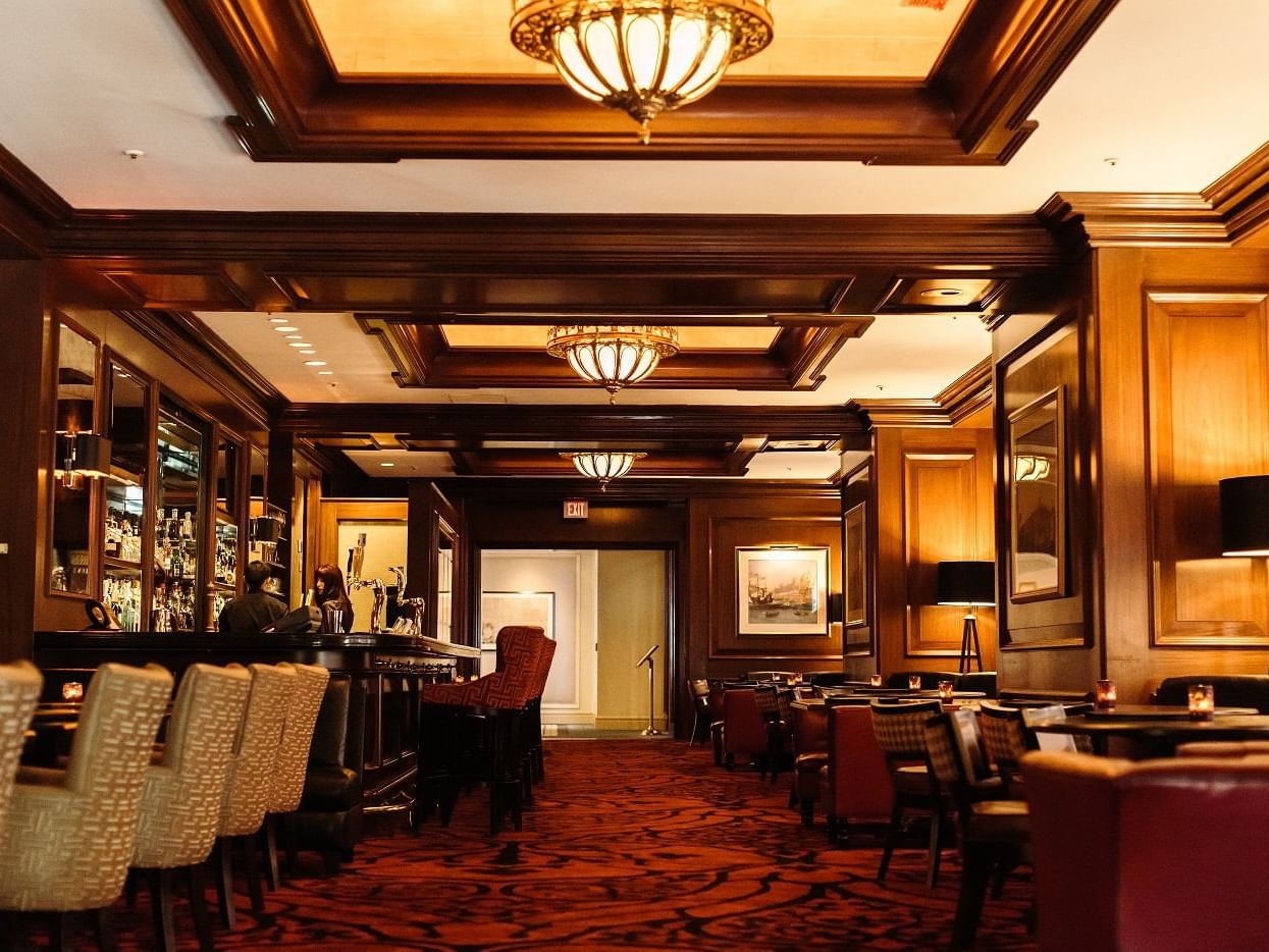 One of the best hotel bars in the world - Boston Harbor Hotel