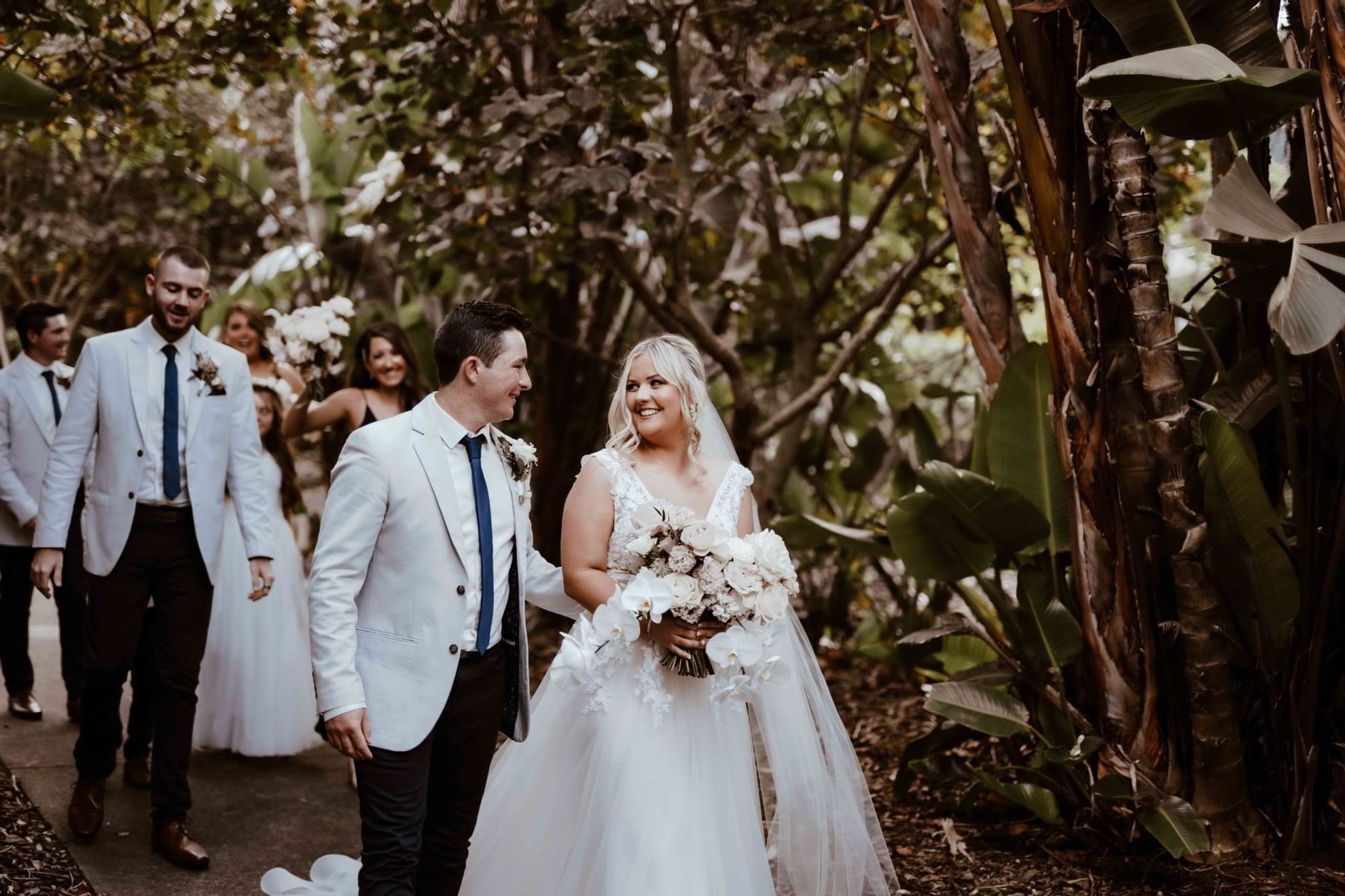 Bridal Couple at Wedding Venue on the Central Coast NSW at Pullman Magenta Shores