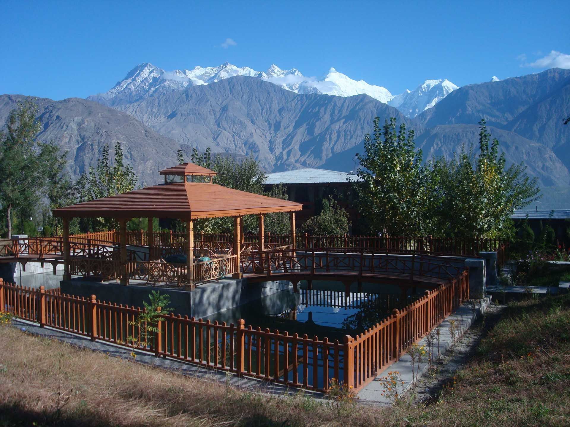 Gilgit Serena Hotel Hotel In Gilgit Vacation In Pakistan   Gazebo 04 