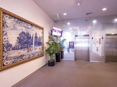 UniLodge @ ANU – Kinloch Lodge_Ground Floor Lift Lobby