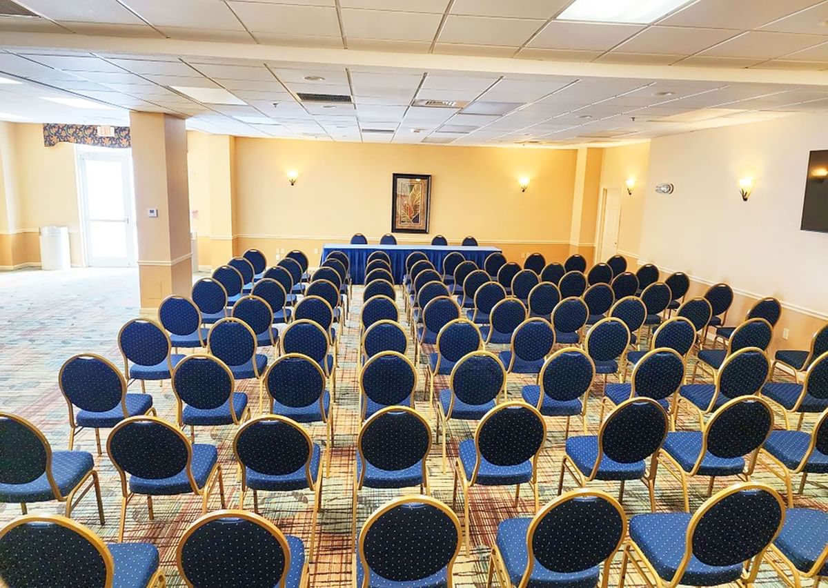 Theater Seating Layout for our Conference Room Rental in Lake Buena Vista