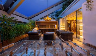 Terrace & lounges in Presidential Suite at Hotel Eclat Beijing