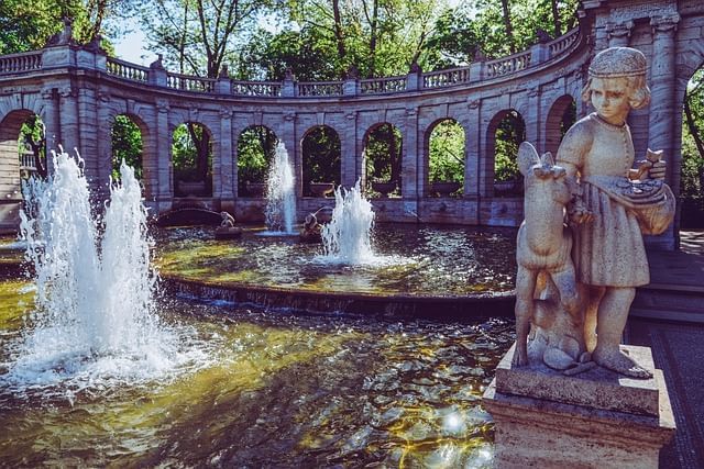 Märchenbrunnen im Park Friedrichshain
