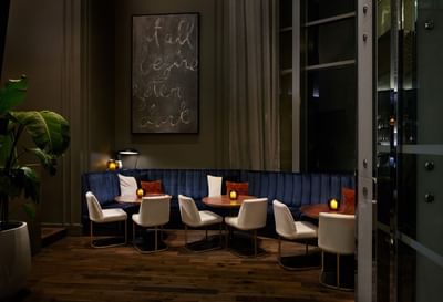 Paradox Vancouver Karma Lounge seating area