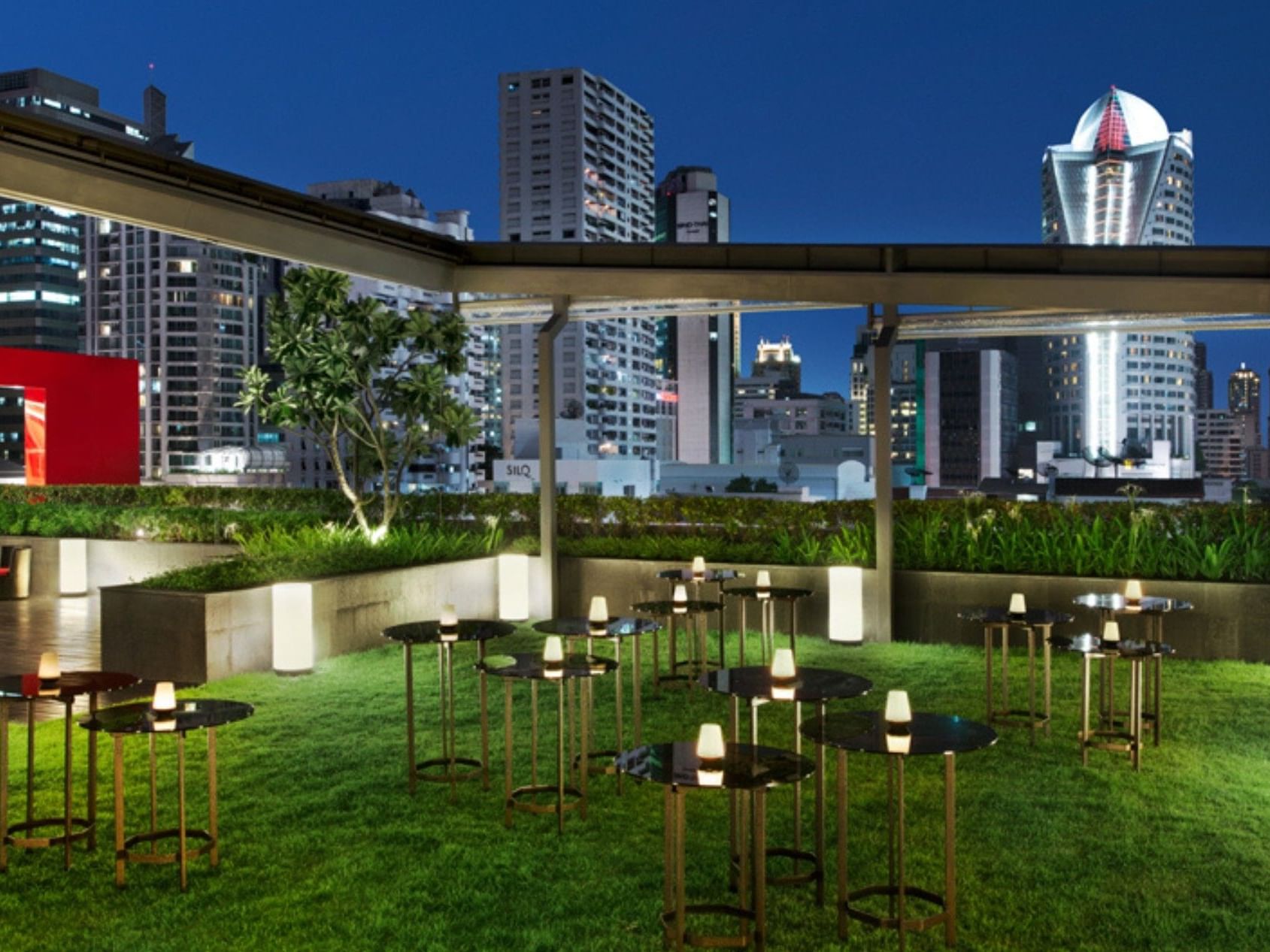 The Garden Terrace at Paradox Bangkok, the best event space in Bangkok