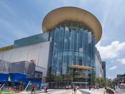 Exterior of Siam Paragon Shopping Mall near Chatrium Grand Bangkok