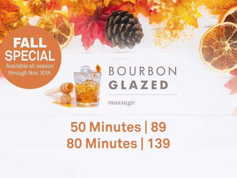 Fall Special: Bourbon Glazed Massage