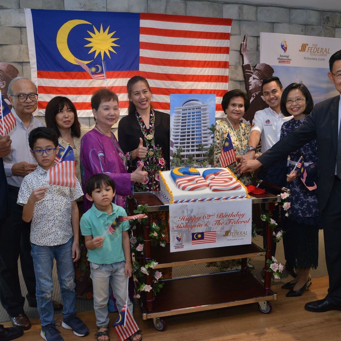 Birthday celebration of federal Malaysia at Kuala Lumpur