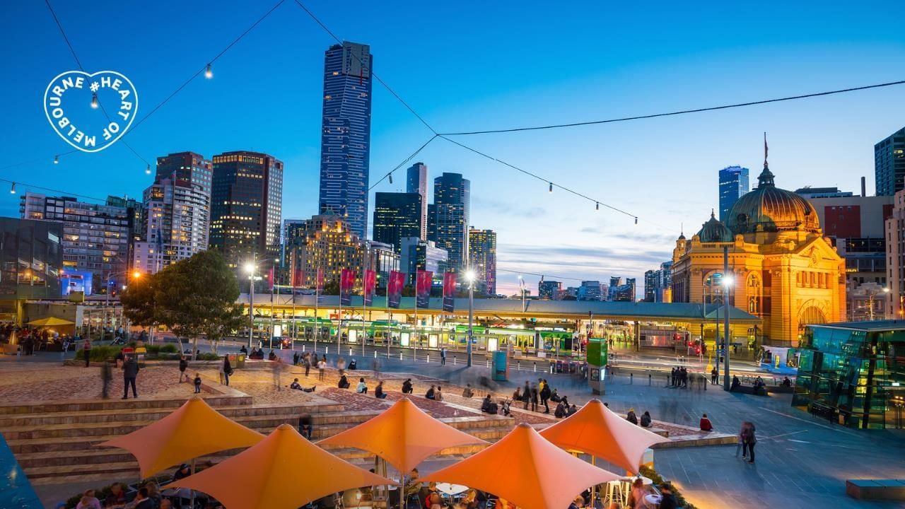 View of Melbourne City near Novotel Melbourne on Collins