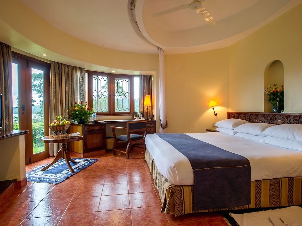 Bedroom in The Standard Room at Arusha Serena Hotels
