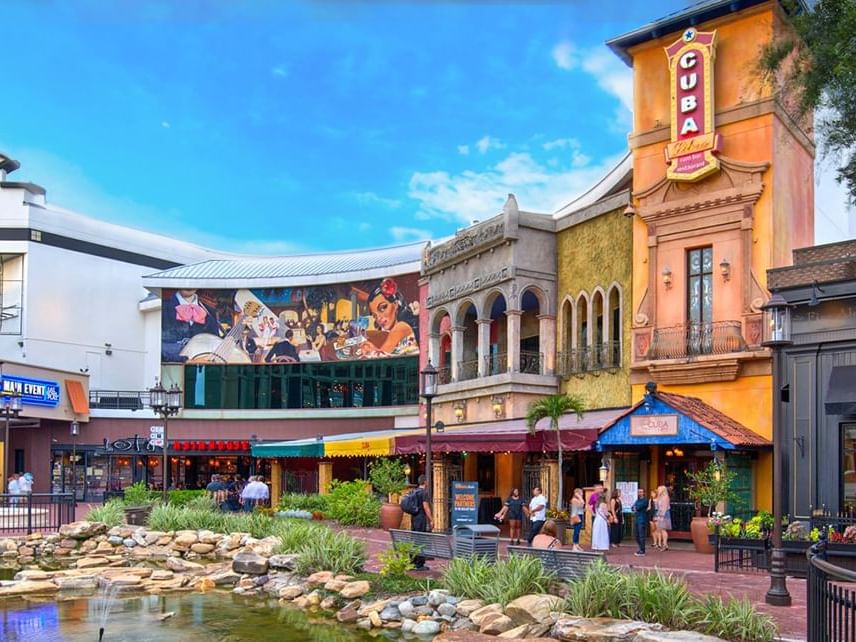 Exterior view of Cuba Libre Restaurant & Rum Bar near Lake Buena Vista Resort Village & Spa