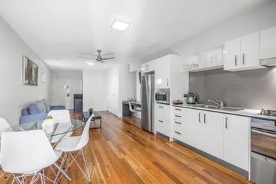 Two Bedroom Studio | Living Space | Serviced Apartments Brisbane