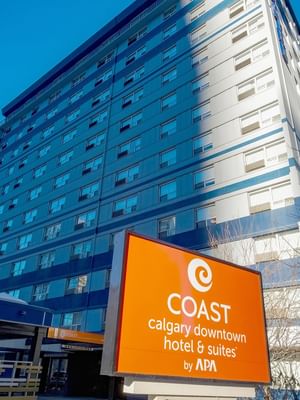 Exterior of Coast Calgary Downtown Hotel & Suites by APA