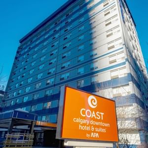 Exterior of Coast Calgary Downtown Hotel & Suites by APA