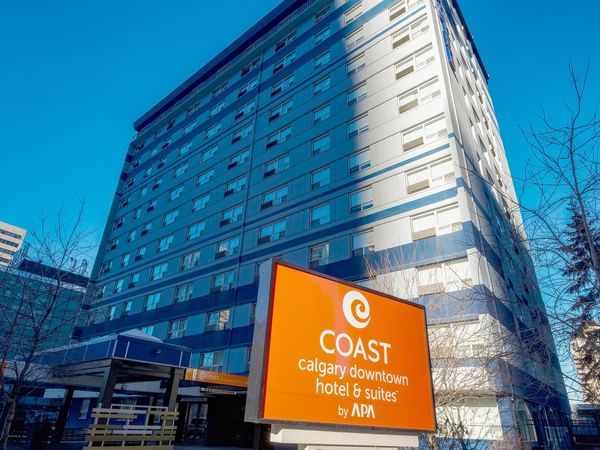 Exterior of Coast Calgary Downtown Hotel & Suites by APA