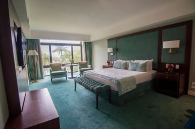 Interior da Paradise Suite King no Iguazu Grand Resort