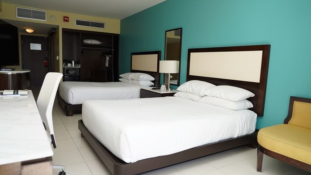 Standard Room Balcony 2 Queen Beds The Condado Plaza Hotel