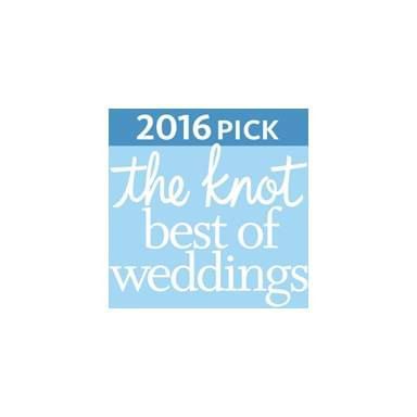 The Knot Best of Weddings 2016 Pick award badge for The Simsbury Inn