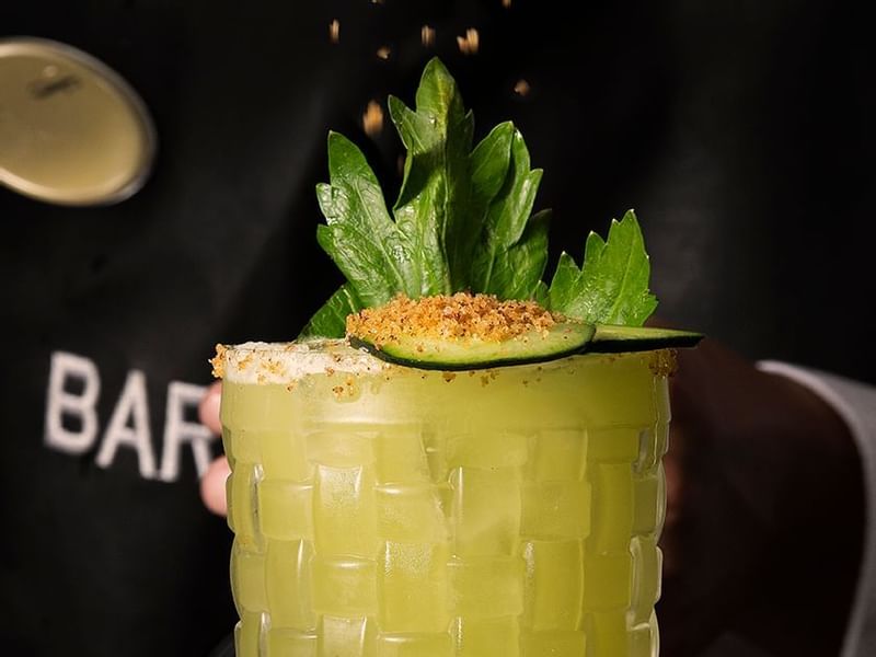 Margarita Cocktail in Stelaris Bar at Fiesta Americana Hotels
