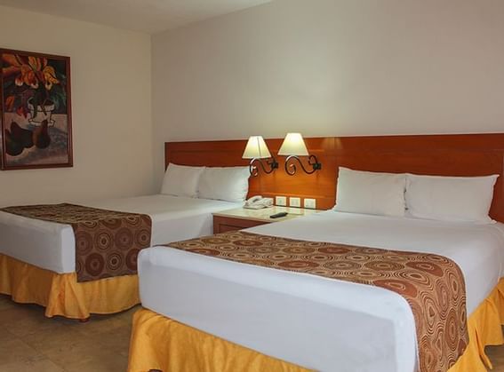 Standard Room Double Beds at Plaza Pelicanos Club Beach Resort