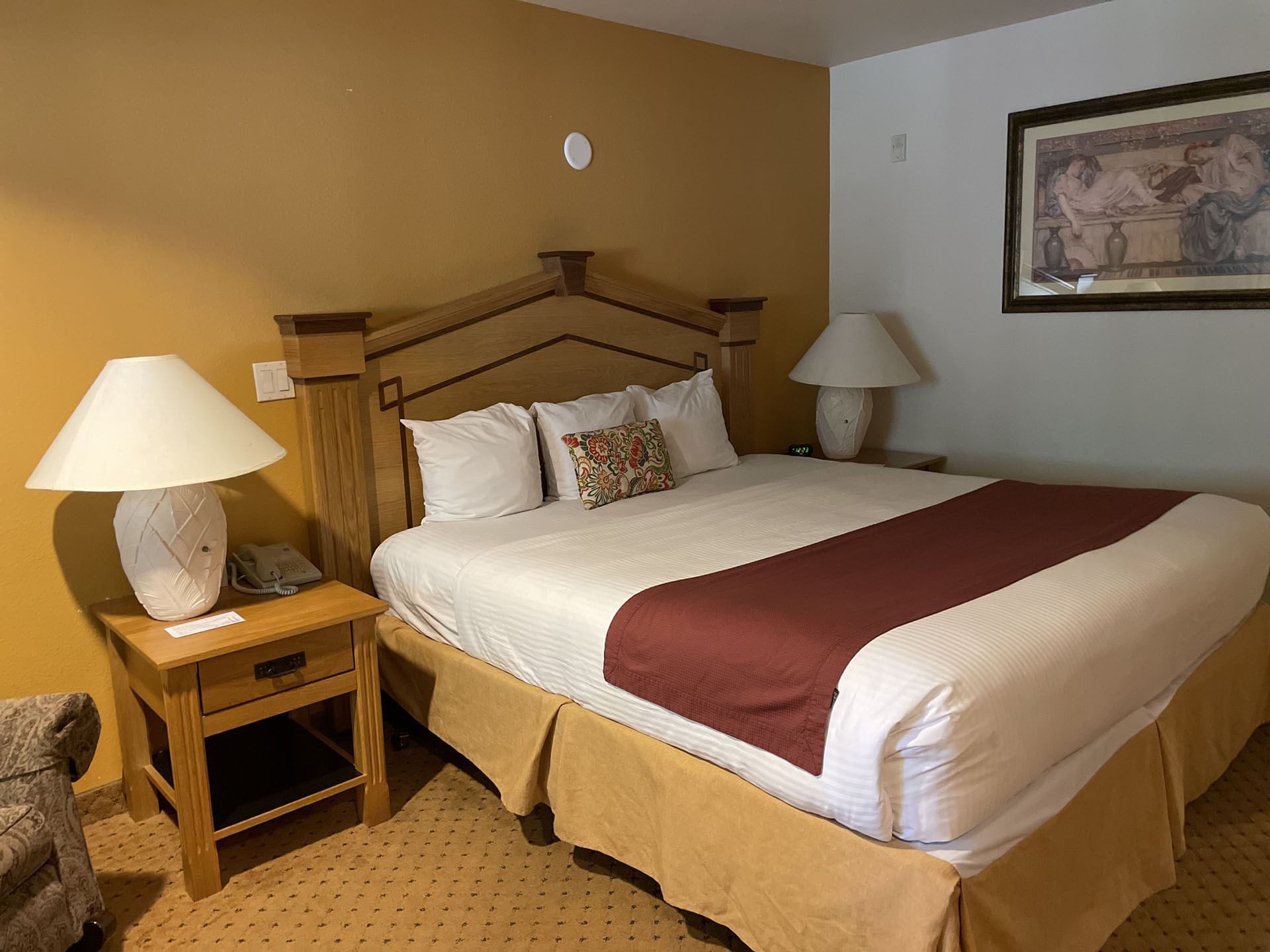 Deluxe King Room with Hot Tub at Carson Hot Springs Resort