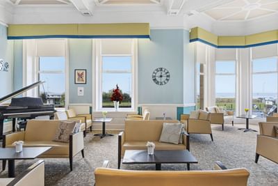 Interiors at The Grand Atlantic Hotel in Weston-super-Mare