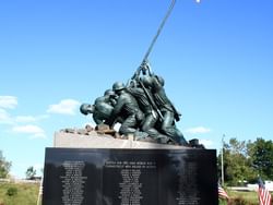 National Iwo Jima Memorial 
near Avon Old Farms Hotel
