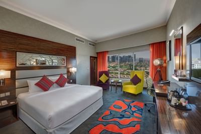 Club King Room at Ghaya Grand Hotel Dubai