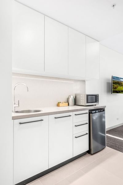 Spacious Kitchenette | Essence Apartments & Suites