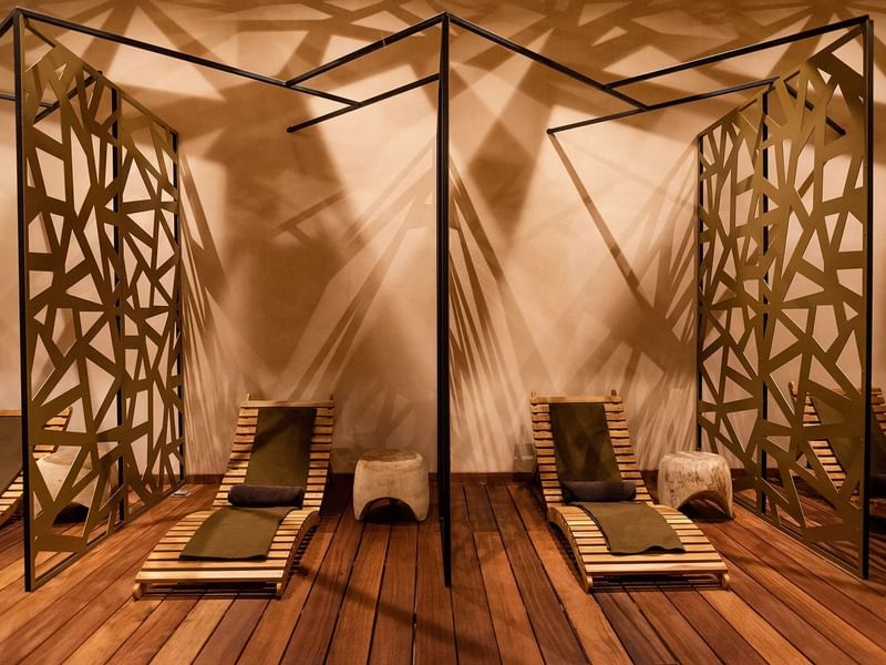 enjoy yourself and relax at the Ome Spa in The Reef Playacar