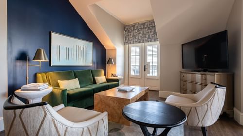 The Pearl Suite Living Area