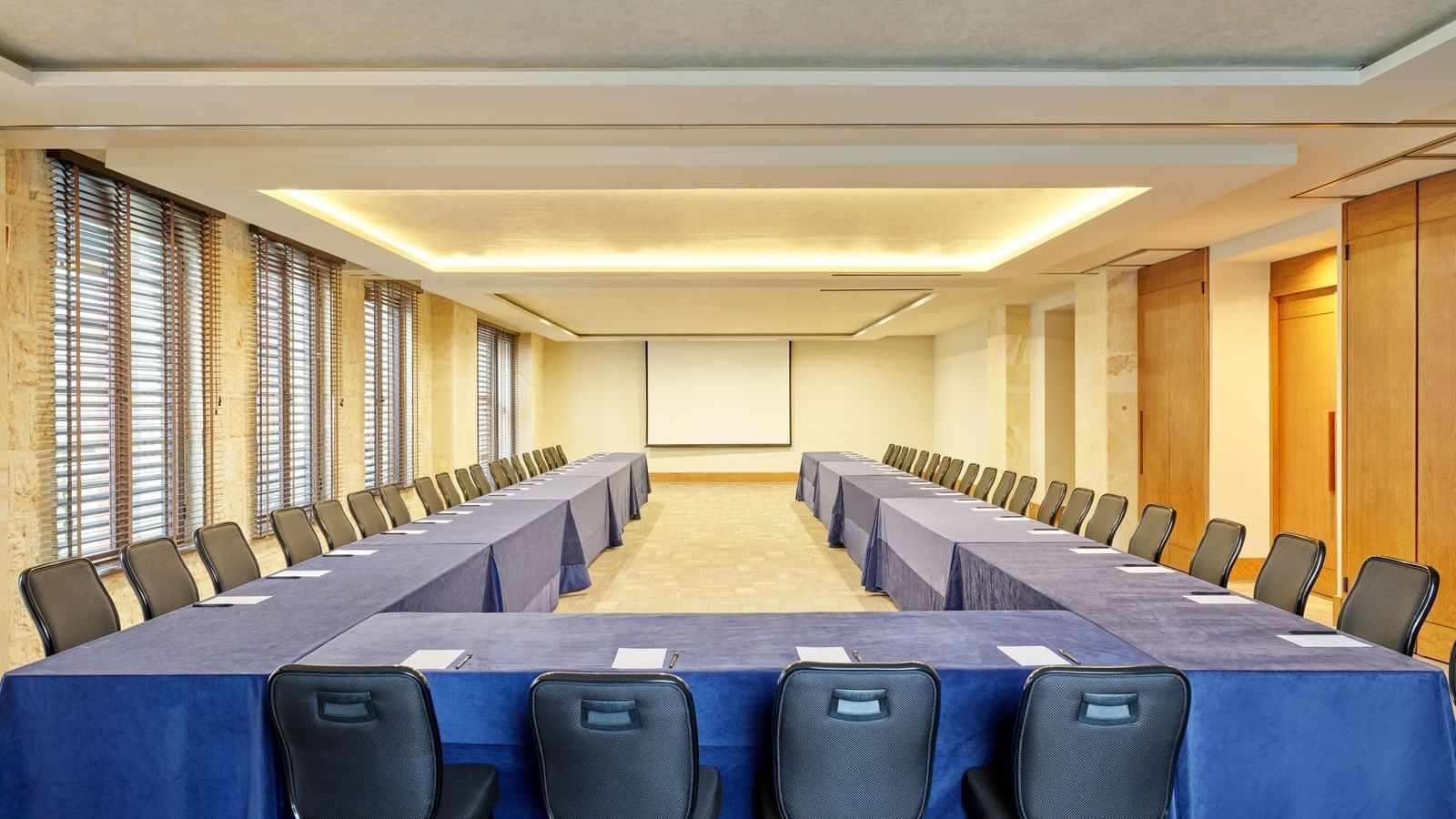 U shaped Table in meeting room at Grand Fiesta Americana Oaxaca