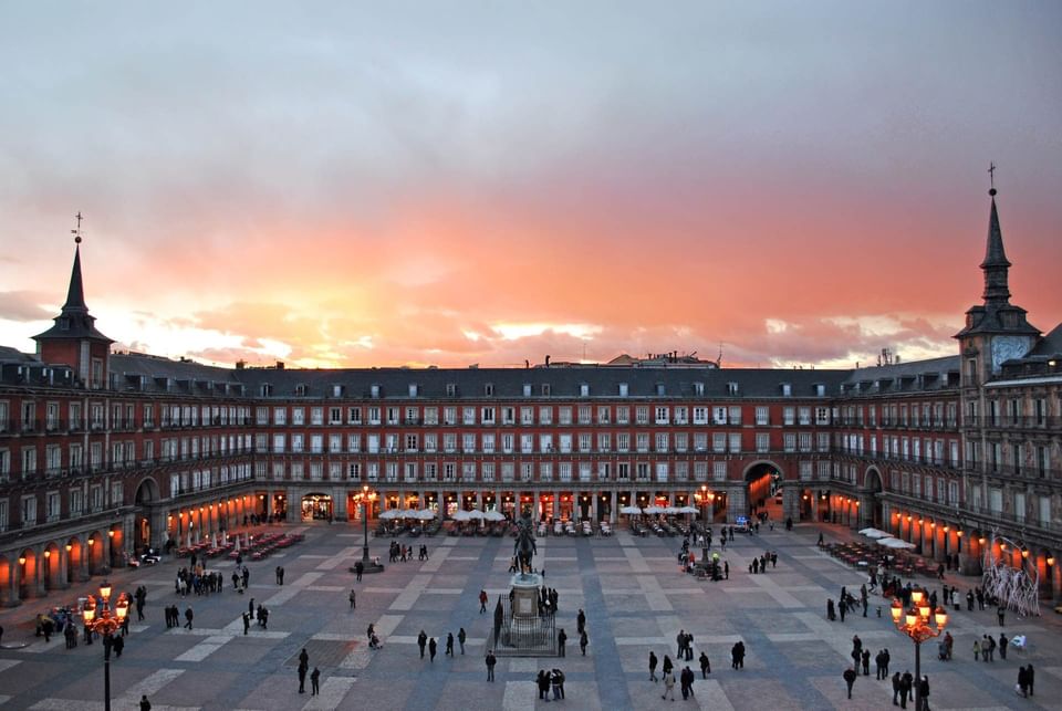Plaza Mayor near Urban Hive Madrid