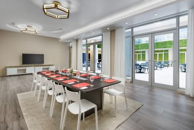 Conference set-up in Costa Boardroom at Costa Beach Resort