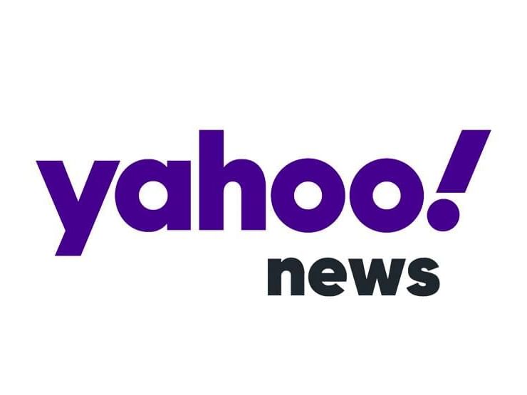 Yahoo News logo at Gansevoort Meatpacking NYC