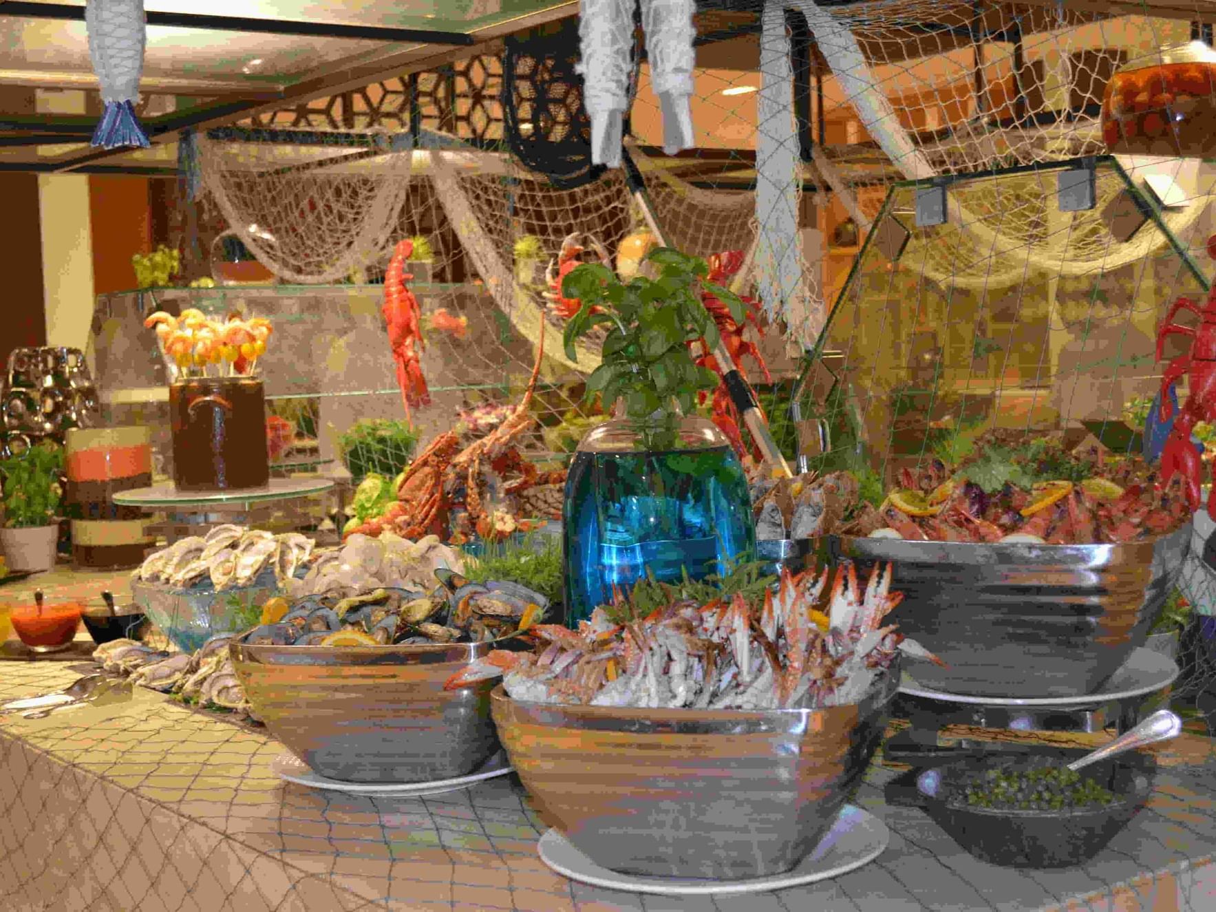 Fresh seafood