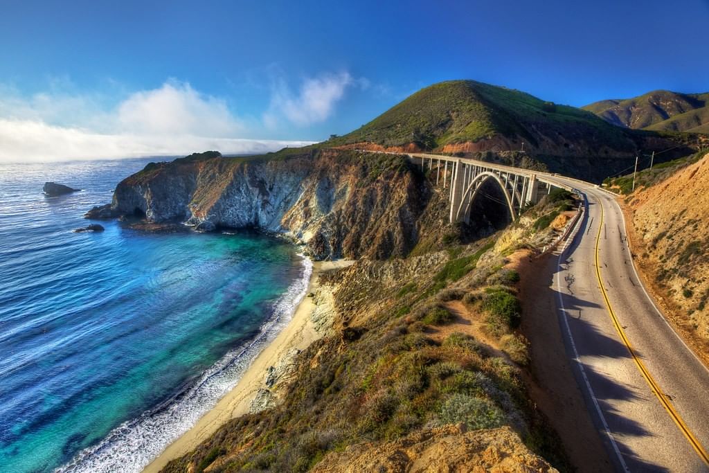 California Highway 1 coastal view