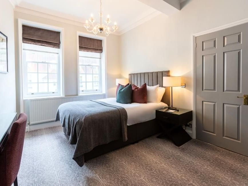 Standard double room at Gorse Hill Hotel in Surrey