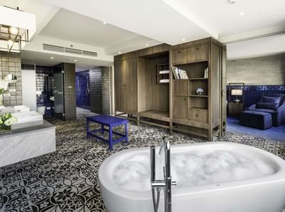 Spa of U NIMMAN CHIANG MAI with a jacuzzi at U Hotels & Resorts