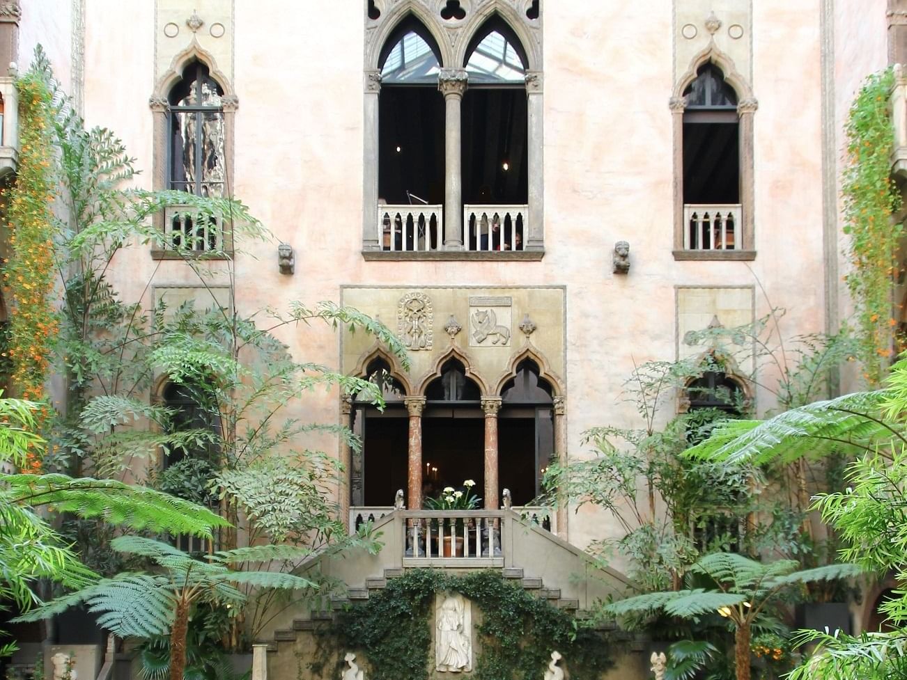 Interior of Isabella Stewart Gardener Museum near The Godfrey